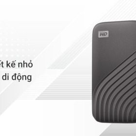 Ổ cứng gắn ngoài SSD WD My Passport 500GB USB 3.2 Gen2 Gray (WDBAGF5000AGY-WESN)