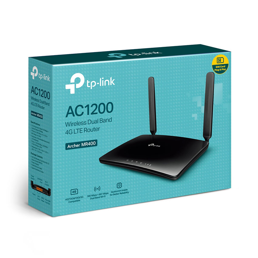 Bộ phát Wifi di động 4G TP-Link Archer MR400 - Ảnh 2